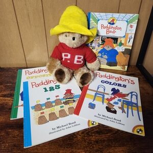 Vintage Eden 1981 Paddington Bear and 1990s Book Collection
